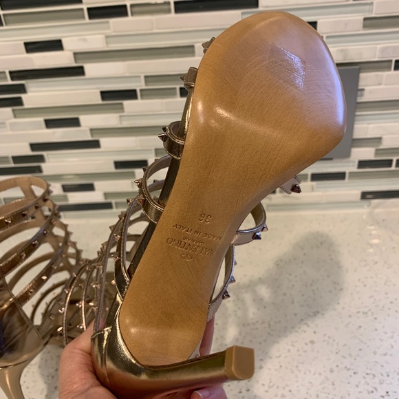 NIB Valentino Caged Love sandal 36 - Picture 4 of 4